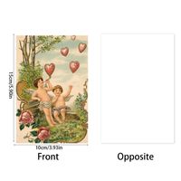 Valentine's Day Vintage Style Heart Shape Paper Party Festival Card main image 2