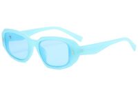 Lindo Color Sólido Ordenador Personal Cuadrado Fotograma Completo Gafas De Sol Hombre sku image 5