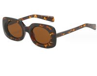 Retro Streetwear Solid Color Pc Oval Frame Full Frame Women's Sunglasses sku image 3
