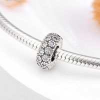Original Design Simple Style Flower Petal Sterling Silver Inlay Zircon Jewelry Accessories main image 3