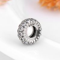 Original Design Simple Style Flower Petal Sterling Silver Inlay Zircon Jewelry Accessories main image 4