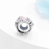 Original Design Simple Style Flower Petal Sterling Silver Inlay Zircon Jewelry Accessories main image 10