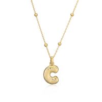 Simple Style Letter Copper Plating 18k Gold Plated Pendant Necklace main image 7