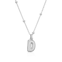 Simple Style Letter Copper Plating 18k Gold Plated Pendant Necklace main image 10