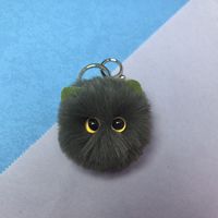 Modern Style Cat Plush Bag Pendant Keychain sku image 8