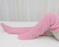 Women's Cute Solid Color Rabbit Fur Chemical Fiber Crew Socks A Pair main image 5