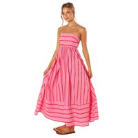 Women's Strap Dress Regular Dress Elegant Streetwear Strap Sleeveless Stripe Midi Dress Daily main image 4