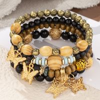 Vintage Style Butterfly Alloy Wholesale Bracelets sku image 6