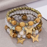 Vintage Style Butterfly Alloy Wholesale Bracelets sku image 10