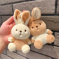 Cute Rabbit Plush Women's Keychain main image 4
