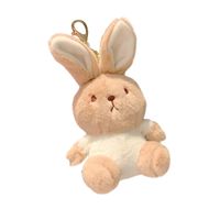 Cute Rabbit Plush Women's Keychain main image 2