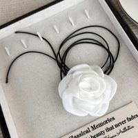 Elegant Glam Flower Cloth Women's Choker main image 9