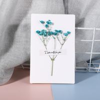 Simple Style Flower Special Paper Daily Party Festival Card sku image 8
