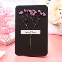 Simple Style Flower Special Paper Daily Party Festival Card sku image 13