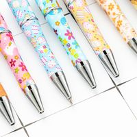 1 Piece Flower Class Learning Easter Plastic Cute Ballpoint Pen main image 3