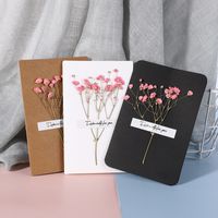 Simple Style Flower Special Paper Daily Party Festival Card main image 5