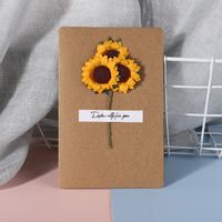 Simple Style Flower Special Paper Daily Party Festival Card sku image 15