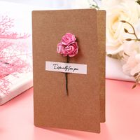 Simple Style Flower Special Paper Daily Party Festival Card sku image 21