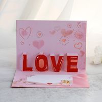 Valentine's Day Simple Style Letter Paper Daily Date Festival Card main image 5