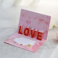 Valentine's Day Simple Style Letter Paper Daily Date Festival Card main image 2