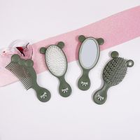 Cute Simple Style Bow Knot Plastic Hair Comb 1 Piece main image 4
