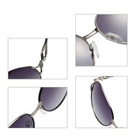 Ig Style Geometric Tac Oval Frame Diamond Full Frame Women's Sunglasses main image 3