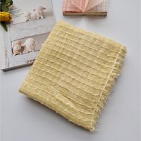 New Cotton Linen Linen Handmade Tie-dyed Scarf Retro Ethnic Long Women's Shawl Summer Sunscreen Scarf sku image 5