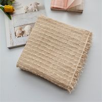 New Cotton Linen Linen Handmade Tie-dyed Scarf Retro Ethnic Long Women's Shawl Summer Sunscreen Scarf sku image 10