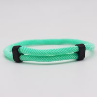 Casual Simple Style Solid Color Synthetics Handmade Women's Men's Wristband sku image 11