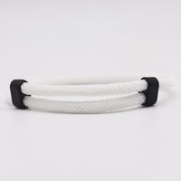Casual Simple Style Solid Color Synthetics Handmade Women's Men's Wristband sku image 21