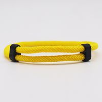 Casual Simple Style Solid Color Synthetics Handmade Women's Men's Wristband sku image 23
