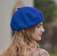 Women's Fashion Solid Color Beret Hat sku image 2