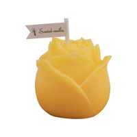 Simple Style Flower Paraffin Scented Candle main image 3