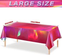 Simple Style Gradient Color Solid Color Plastic Daily Tablecloth main image 5