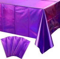 Simple Style Gradient Color Solid Color Plastic Daily Tablecloth sku image 3