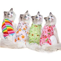 Cute Polyester Flower Pet Clothing main image 1