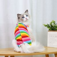 Cute Polyester Flower Pet Clothing main image 3