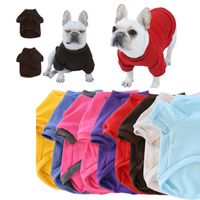 Simple Style Polyester Solid Color Pet Clothing main image 6