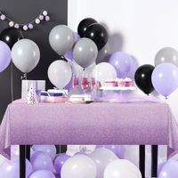 Sweet Simple Style Gradient Color Plastic Daily Party Tablecloth main image 3