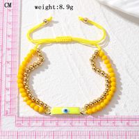 Casual Cute Simple Style Color Block Beaded Alloy Beaded Women's Bracelets main image 7