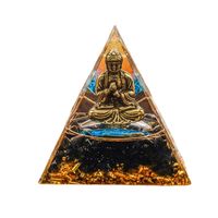 Einfacher Stil Dreieck Buddha-statue Kunststoff Harz Ornamente main image 2