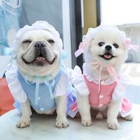 Cute Sweet Polyester Bow Knot Pet Clothing main image 2