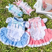 Cute Sweet Polyester Bow Knot Pet Clothing main image 1