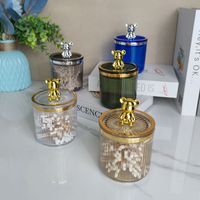 Classic Style Solid Color Plastic Toothpick Holder 1 Piece main image 1