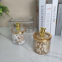 Classic Style Solid Color Plastic Toothpick Holder 1 Piece main image 4