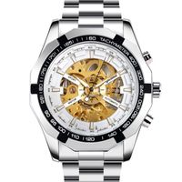 Business Gear Double Side Snaps Mechanical Men's Watches sku image 1