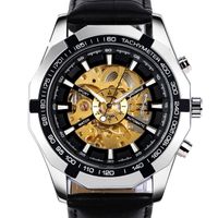 Business Gear Double Side Snaps Mechanical Men's Watches sku image 4