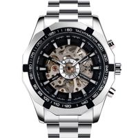 Business Gear Double Side Snaps Mechanical Men's Watches sku image 6