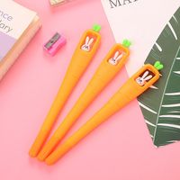 1 Piece Carrot Class Learning Daily Plastic Cute Gel Pen main image 5
