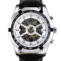 Business Gear Double Side Snaps Mechanical Men's Watches sku image 7